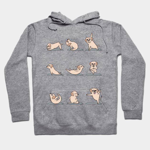 Labrador Retrievers Yoga Hoodie by huebucket